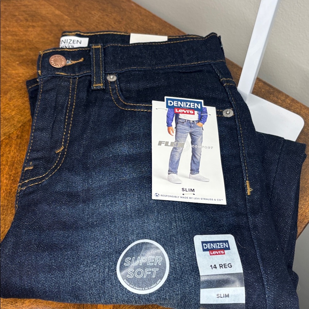 (NWT) Denizen from Levi's kids Jeans size 14 - Picture 6 of 7